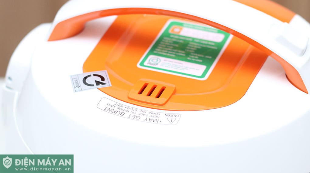 Nồi cơm điện 1.0L Cuckoo CR-0661 - Xanh/Cam